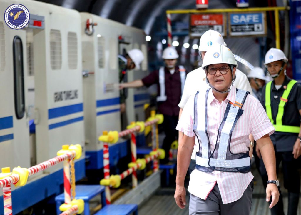 President Bongbong Marcos visits Philippines’ Metro Manila Subway Phase 1 Contract Package 103 President Bongbong Marcos visits Philippines’ Metro Manila Subway Phase 1 Contract Package 103