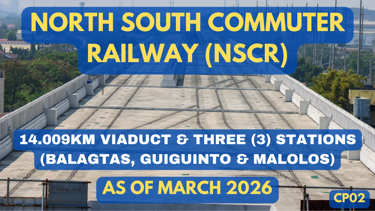 North South Commuter Railway – NSCR-CP02 Aerial Video of Alignment and ...